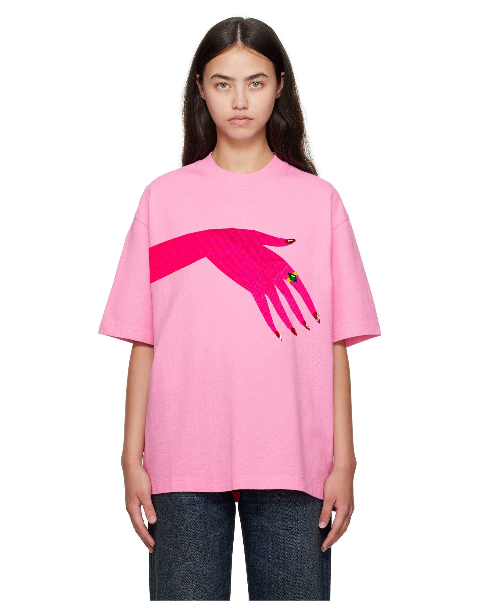 Palmika x Vika - Diamond Ring Hand T-Shirt