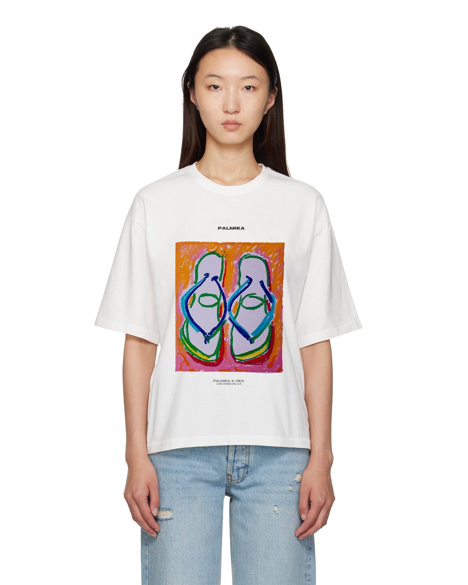 Palmika x Vika - Sunset Flip-Flops Tee