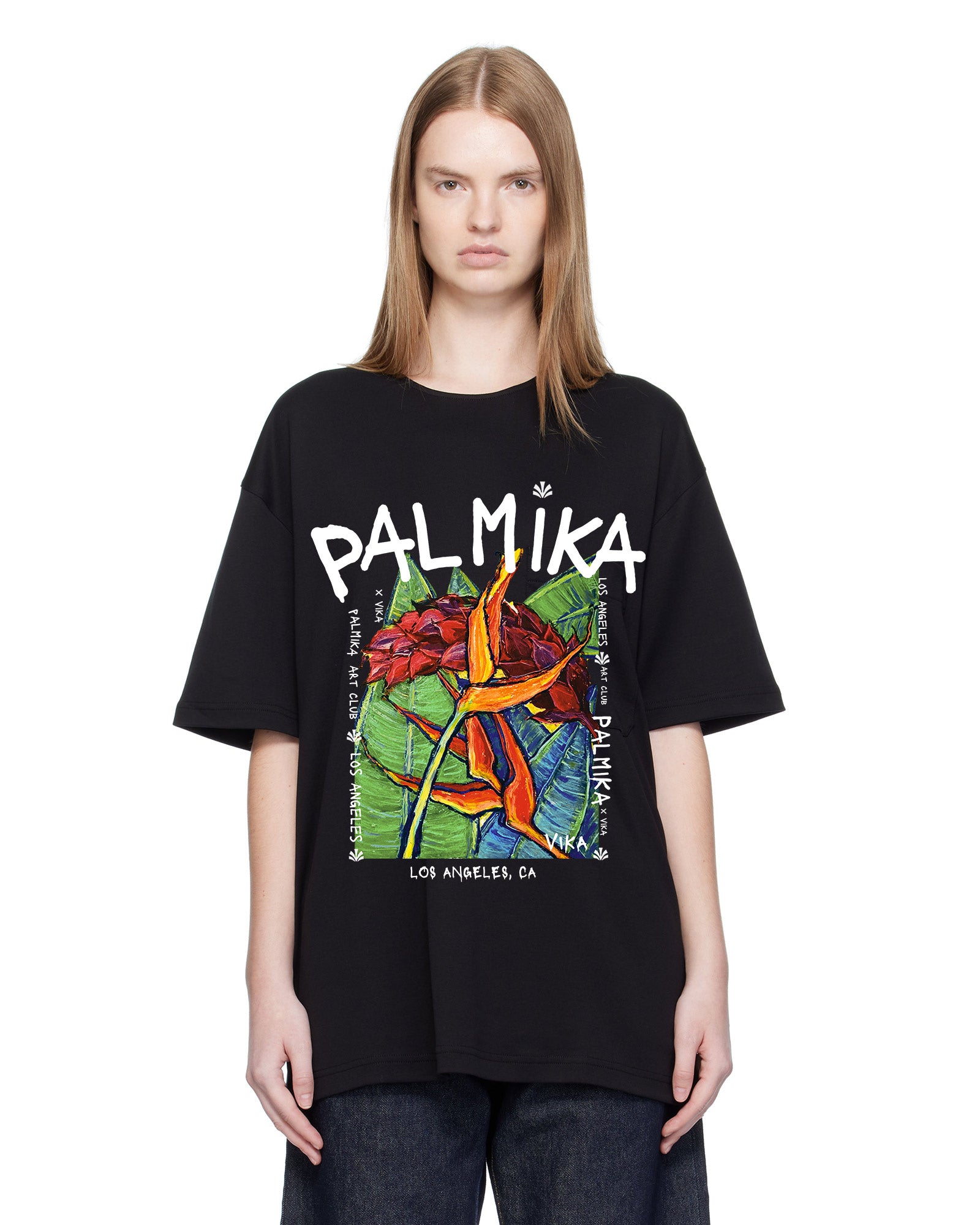 Palmika x Vika - Bird of Paradice T-Shirt