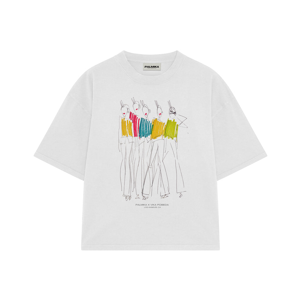 Palmika x Vika - Runway Sketch Tee