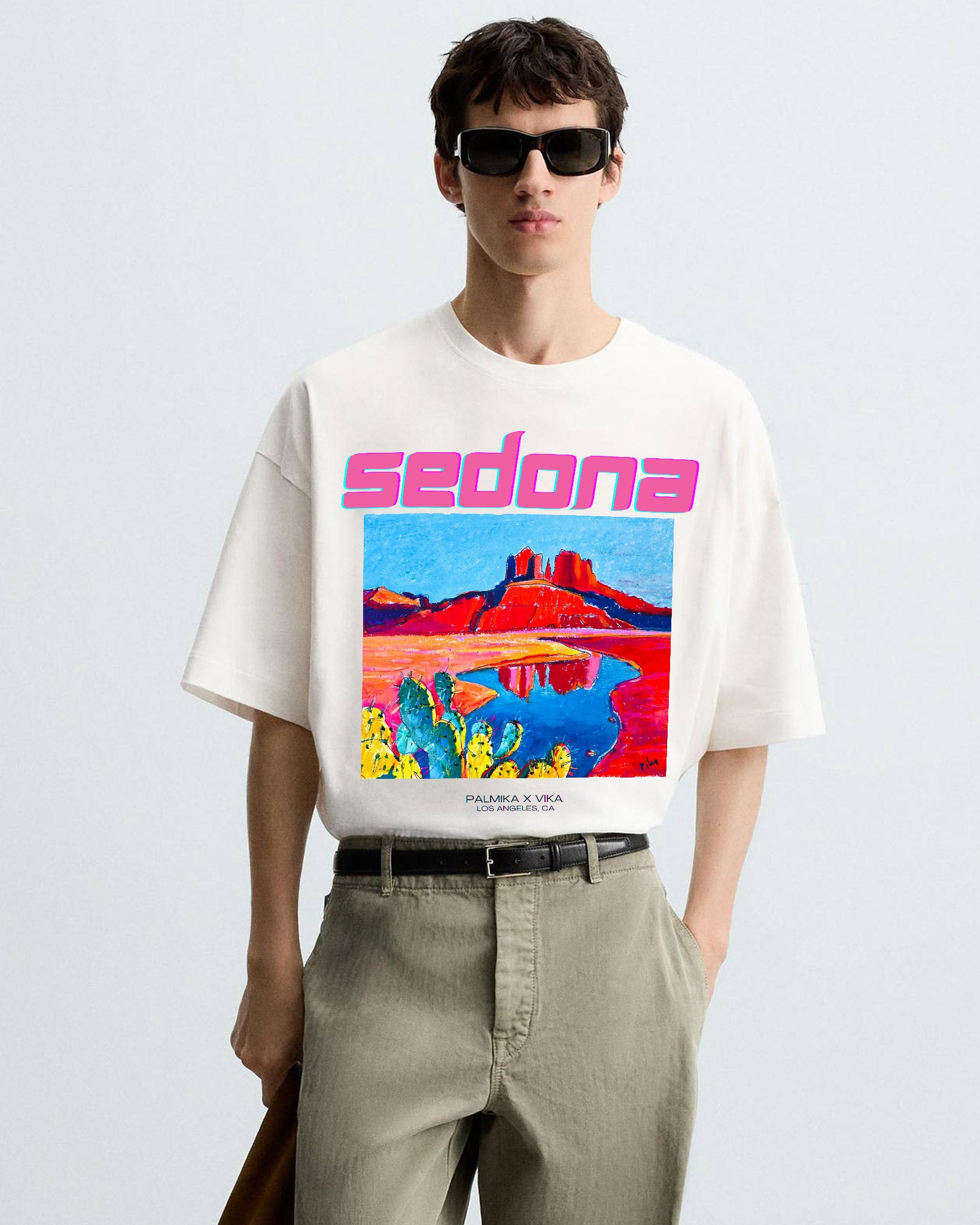 Palmika x Vika - Sedona Men's Off White