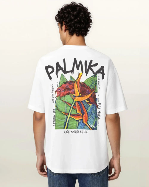 Palmika x Vika - Bird of Paradice Print on a Back