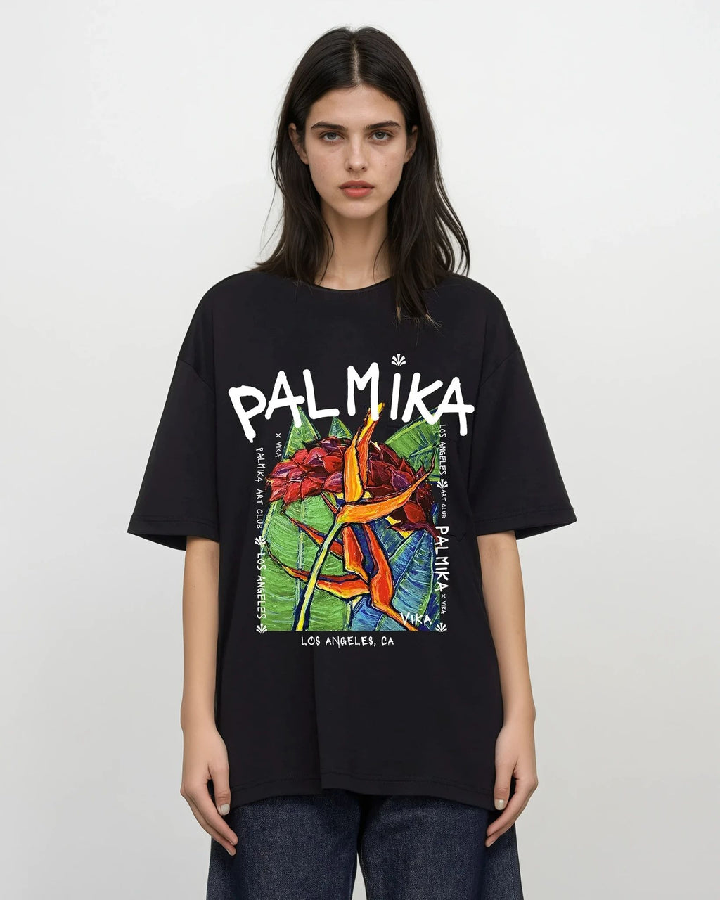 Palmika x Vika - Bird of Paradice T-Shirt