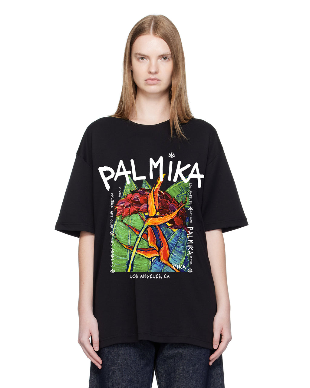 Palmika x Vika - Bird of Paradice T-Shirt
